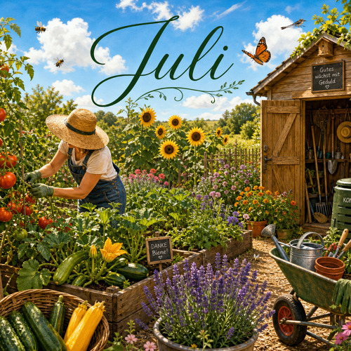 Gartentipp Juli